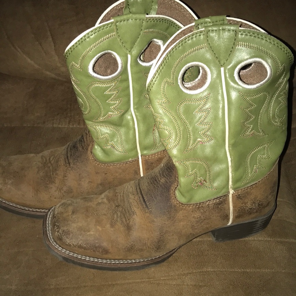 Used Boys  Size 13 Justin Boots